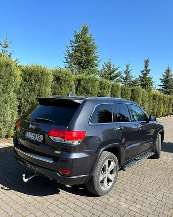 Jeep Grand Cherokee cena 88700 przebieg: 213770, rok produkcji 2014 z Grabów nad Prosną małe 352